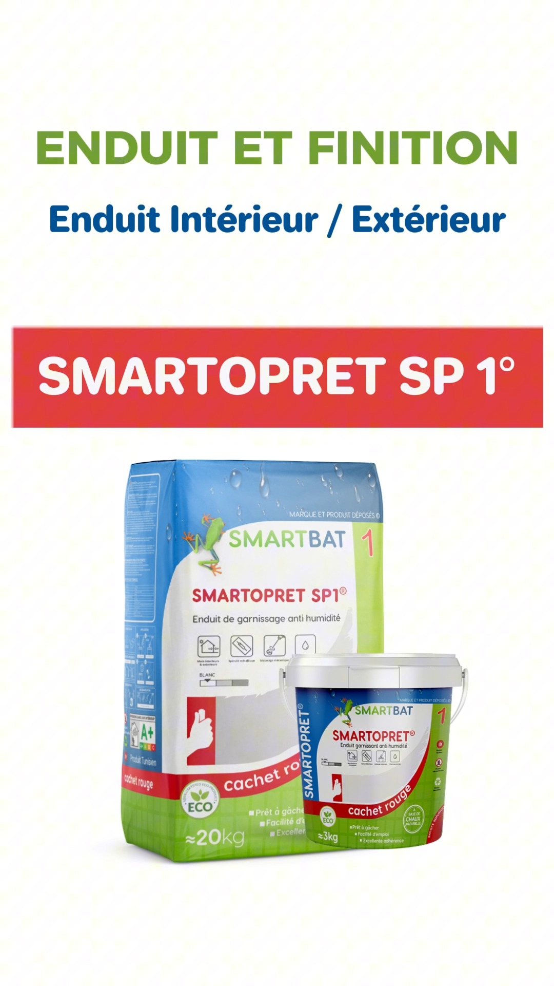 Smartbat – L’enduit intelligent pour vos murs, à l’intérieur comme à l ...