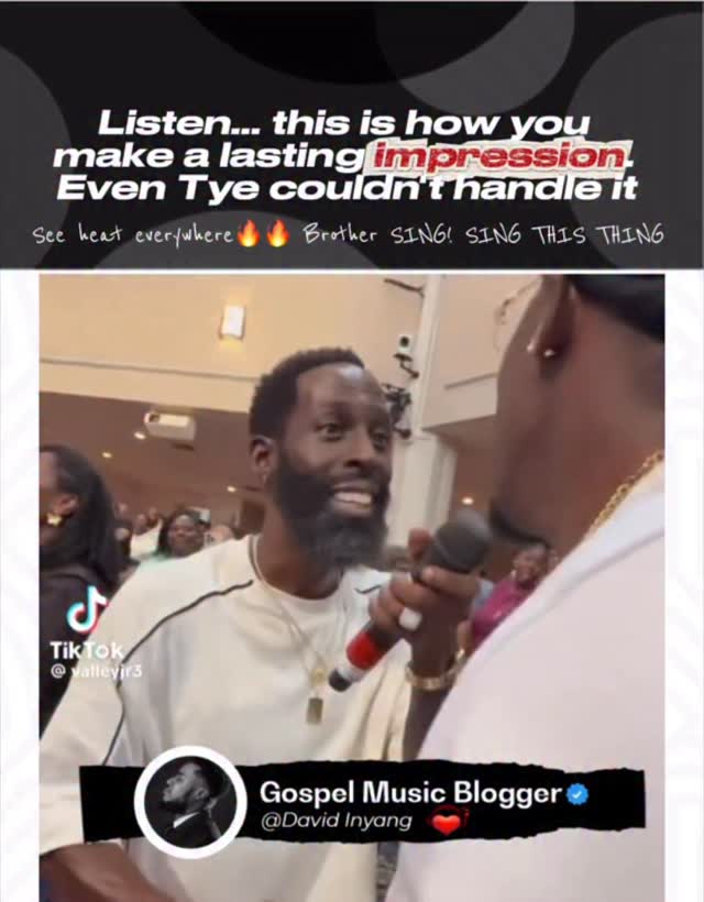 Cmon Brova!!! SIIIIINNNGGGGG🔥🔥🔥🔥 | David Inyang