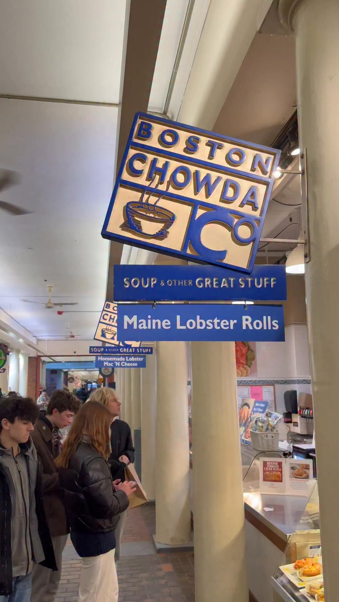 🏈 Super Bowl Sunday hits different in Boston 💙🤍 Warm chowda, a fresh ...