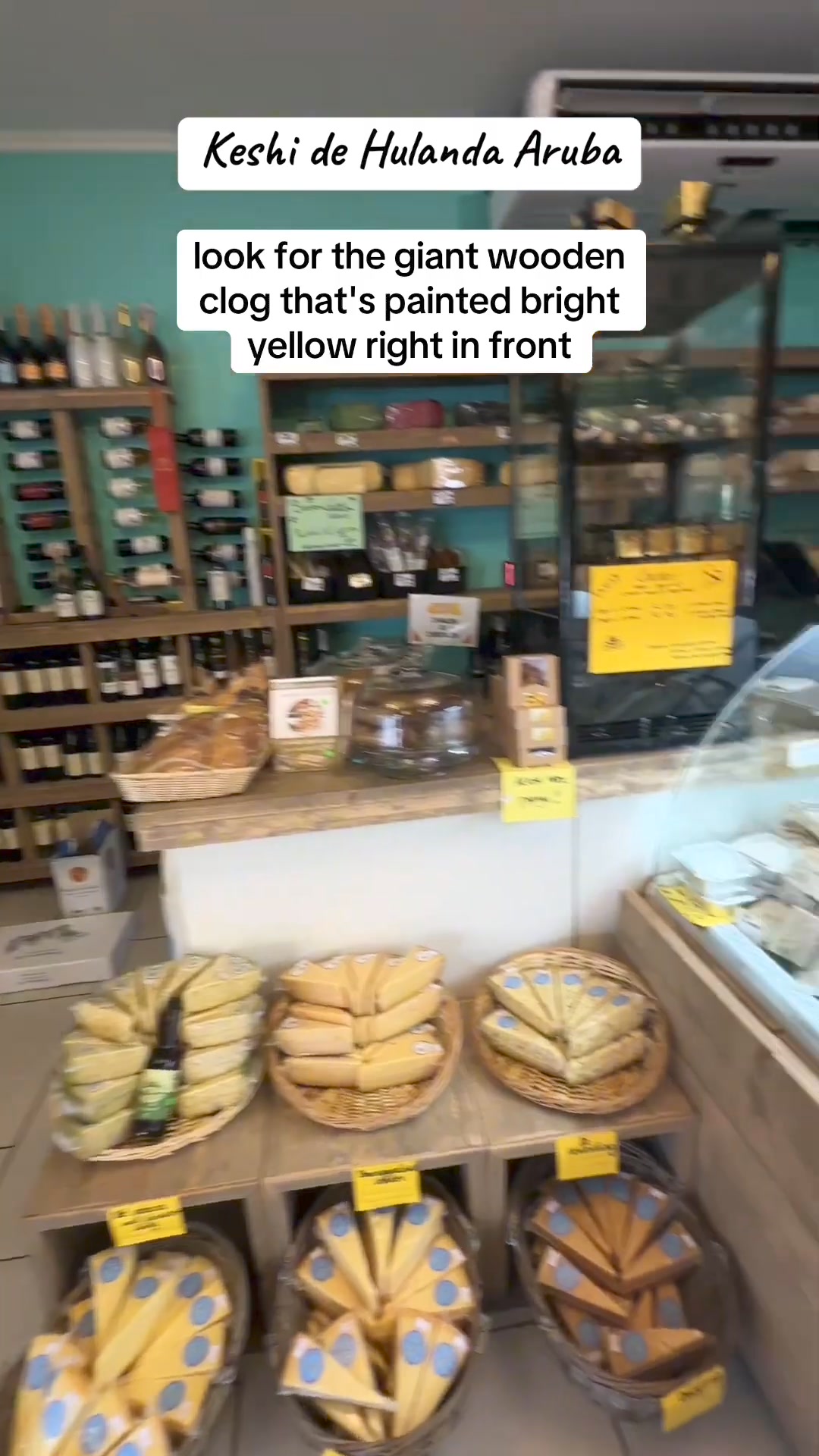 Come with me to Keshi de Hulanda a dutch cheese shop in Aruba ...