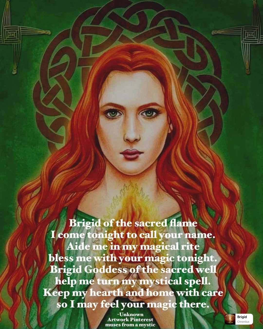 Brigid Invocation🔥 | Muses From A Mystic | Facebook