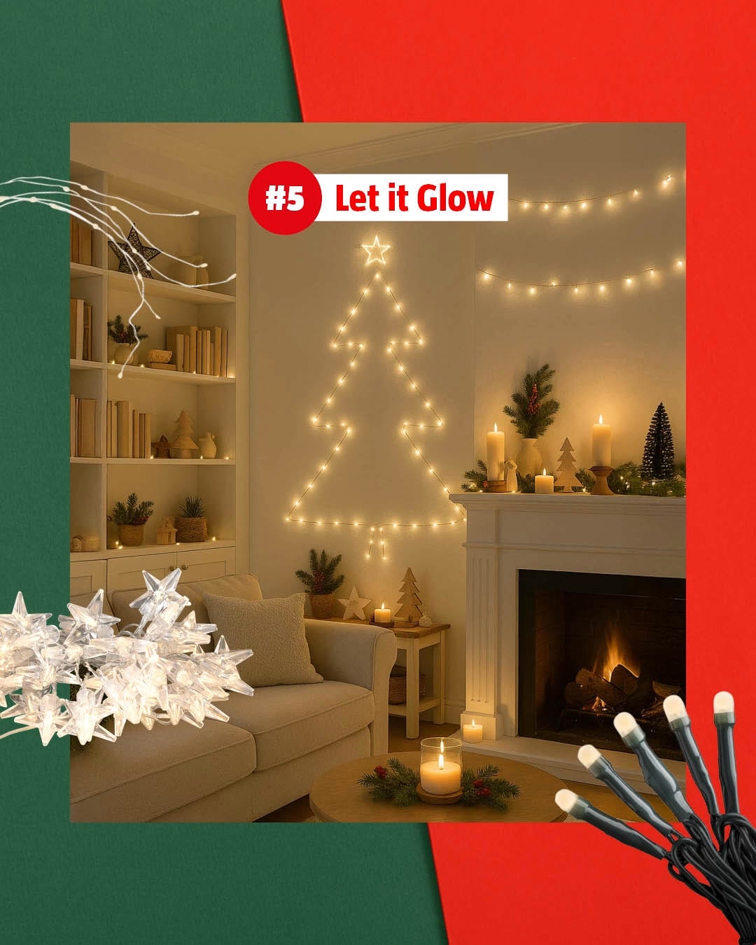 Es wird wieder soweit: Die Weihnachtsdeko darf wieder raus aus dem Keller und rein in die Festtagsstimmung. Falls du noch unentschlossen bist: Wir haben fünf Ideen, die dir den perfekten Start geben.