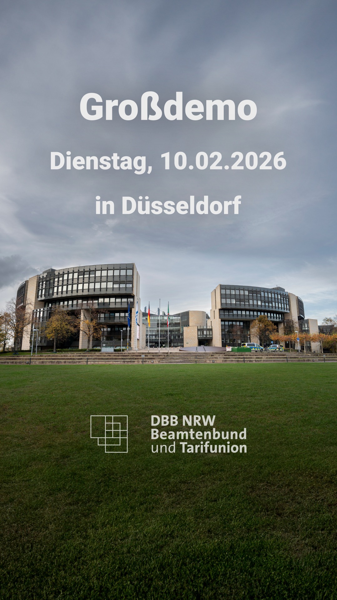 Nur noch zwei Tage bis zur Großdemo am Dienstag, dem 10. Februar 2026 ...