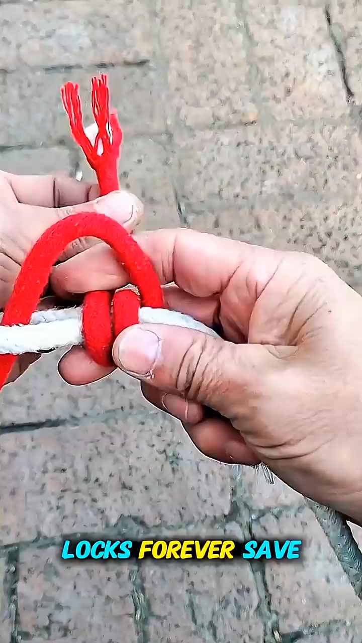 One Simple Knot That NEVER Slips 🔒#knot #simple #rope | Quickly And ...