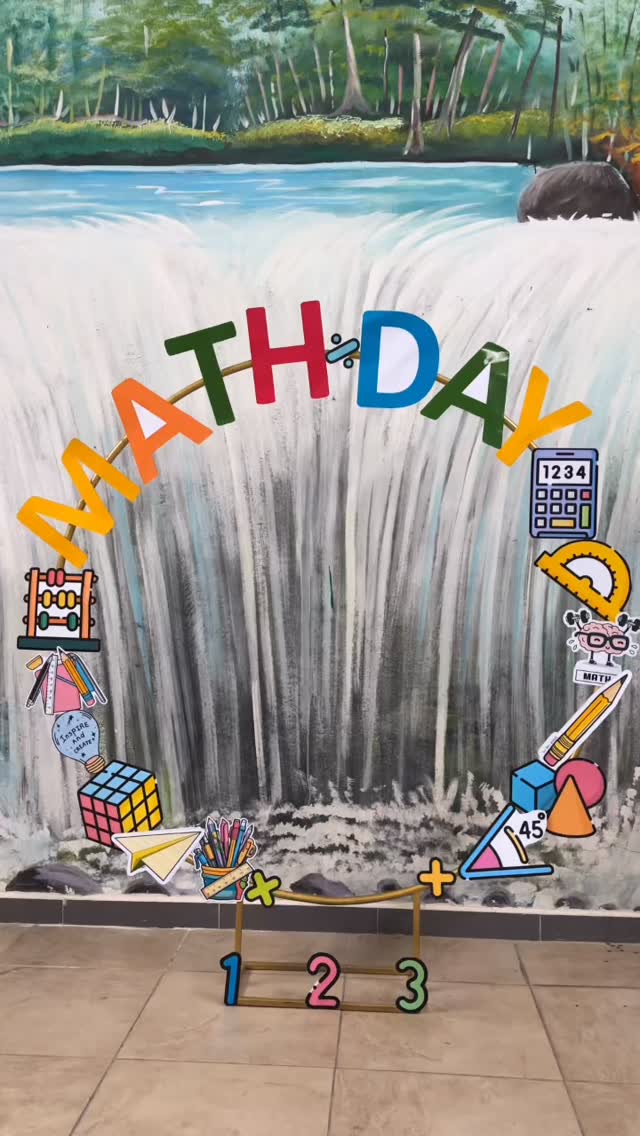 🧠📊 Math Day vibes! 📐 Math Day at school has officially started ...