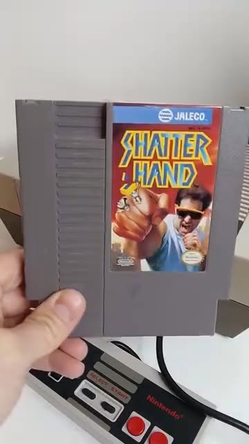 Basic dvd セット NES Shatterhand Area A - CRT Sylvania - #asmr #retrogaming #CRT