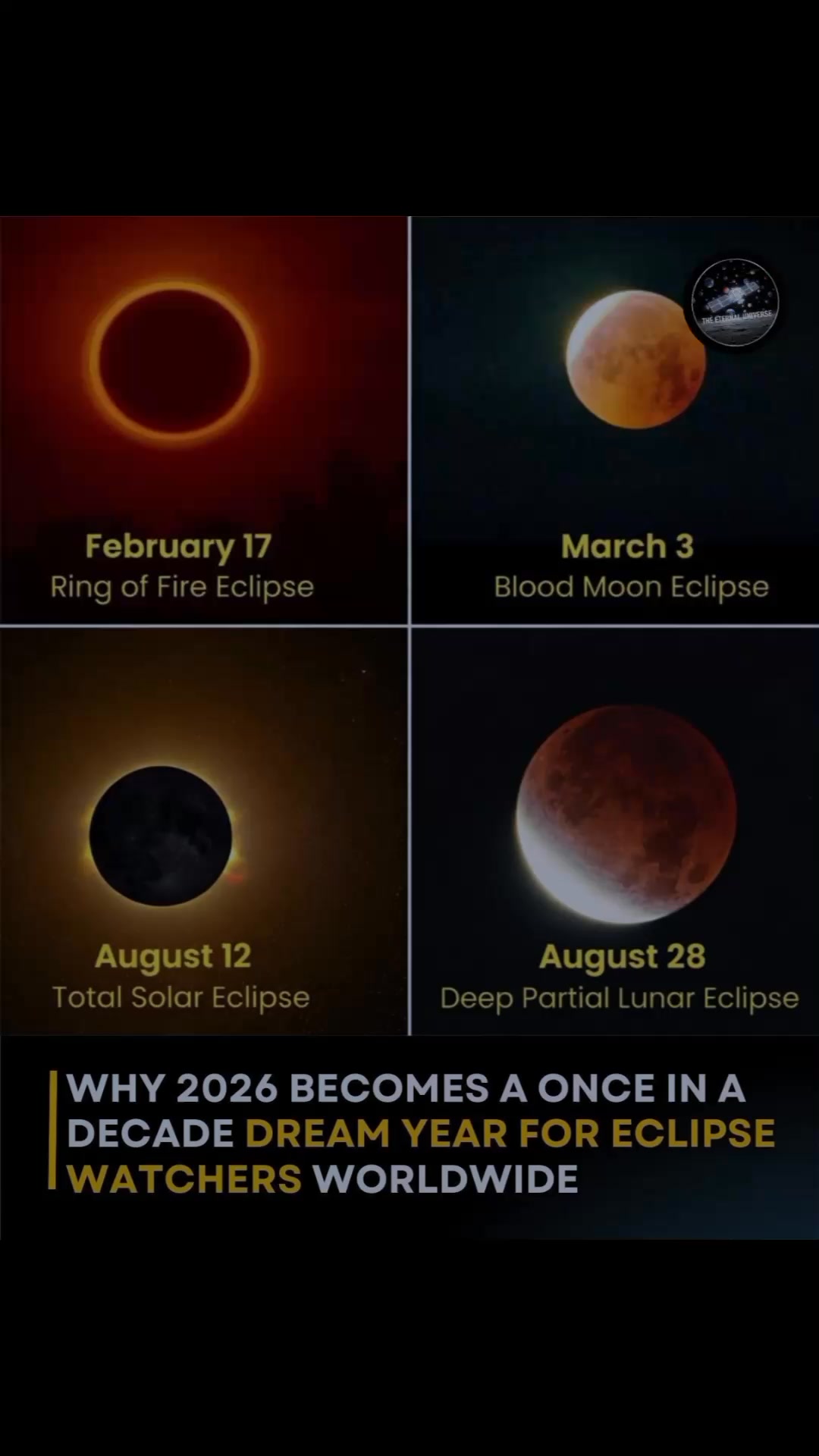 2026 arrives quietly, but the sky above it does not. For those who look ...