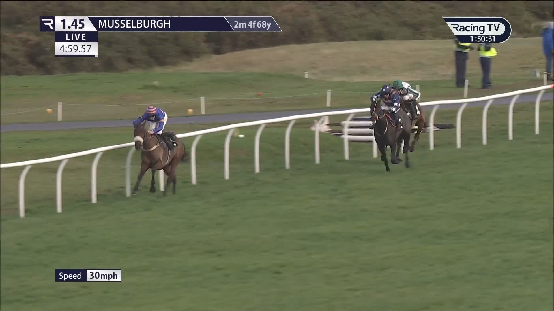 It's a winning start over fences for Rossbridge and in an exciting ...