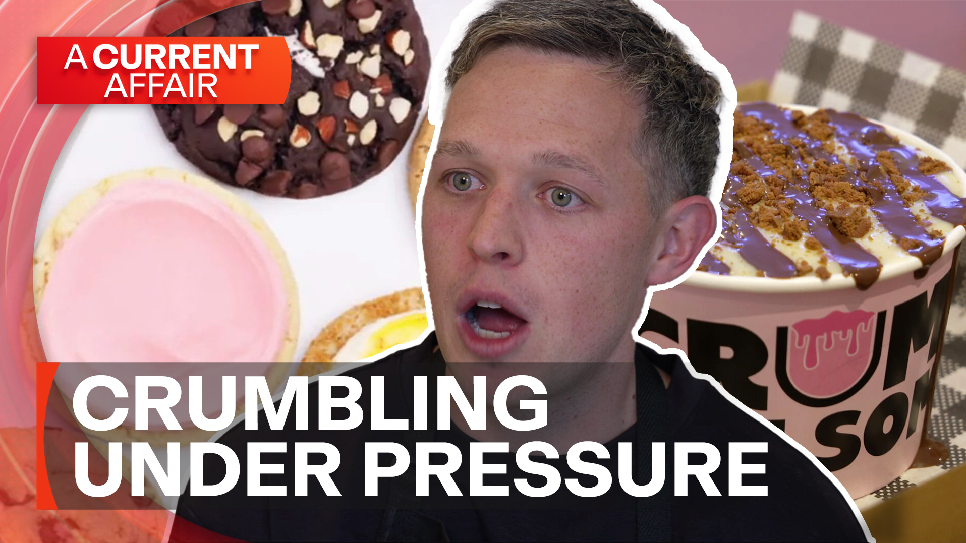 What's more delicious than frozen yoghurt and crumble? That's why Mitch ...
