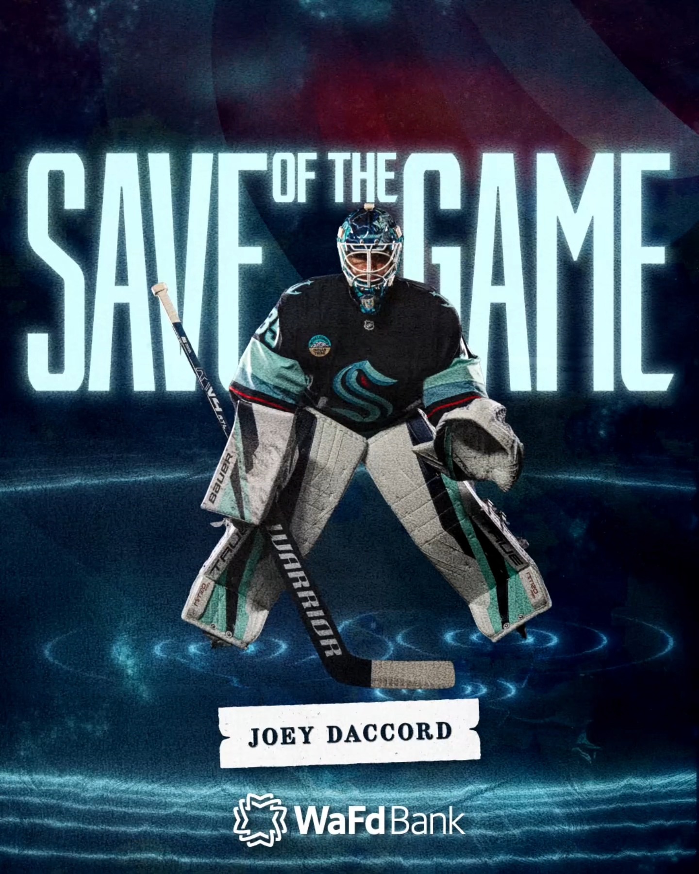 JOEY DACCORD, ARE YOU SERIOUS?!?!?!?! WaFd Bank x #SeaKraken 