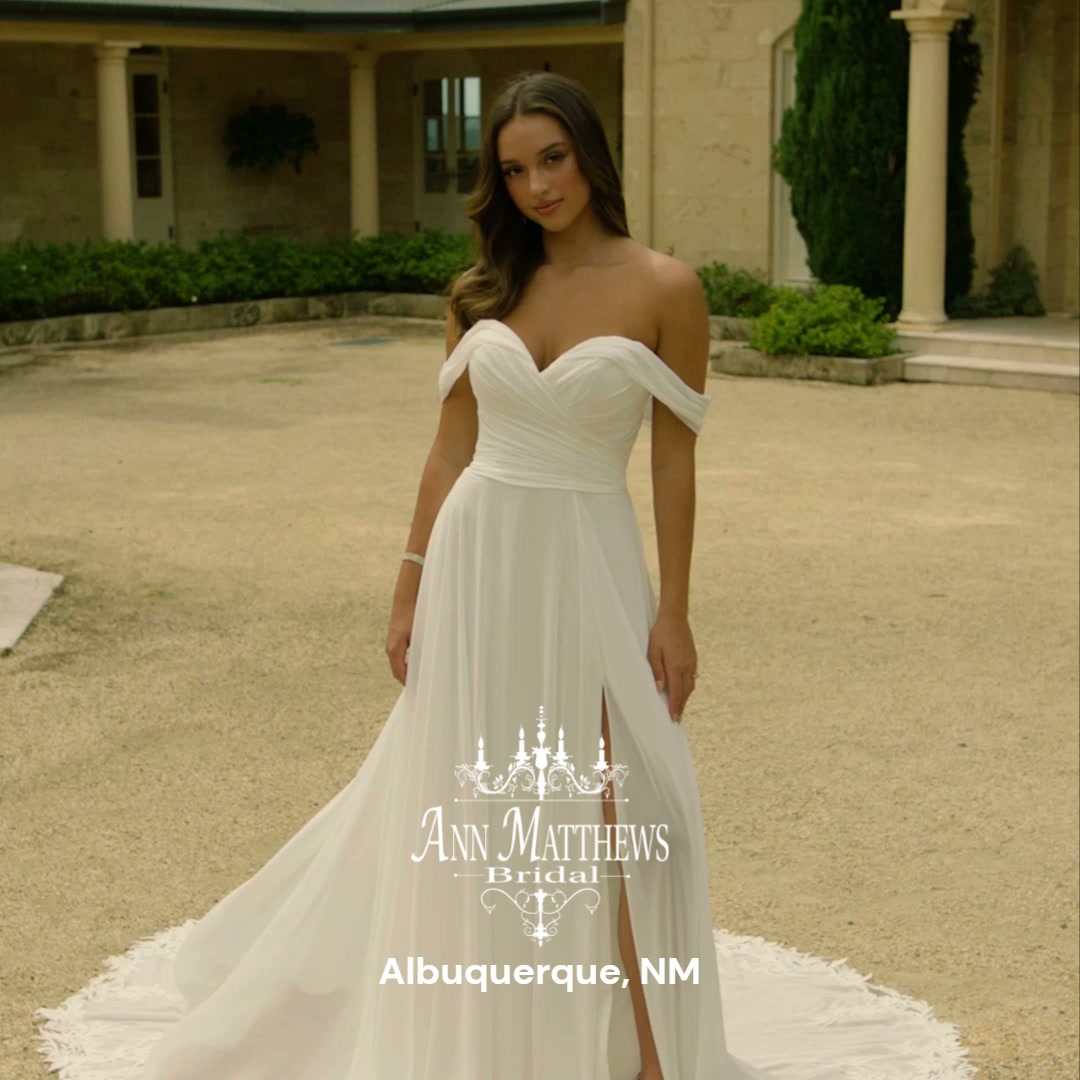 ann matthews bridesmaid dresses #albuquerquebridalshop #albuquerquewedddingdress #albuquerquebride #weddinginspiration #fypシ❤️💞❤️ Filter Color:Pink Buy Alana Lace Trim Size:12