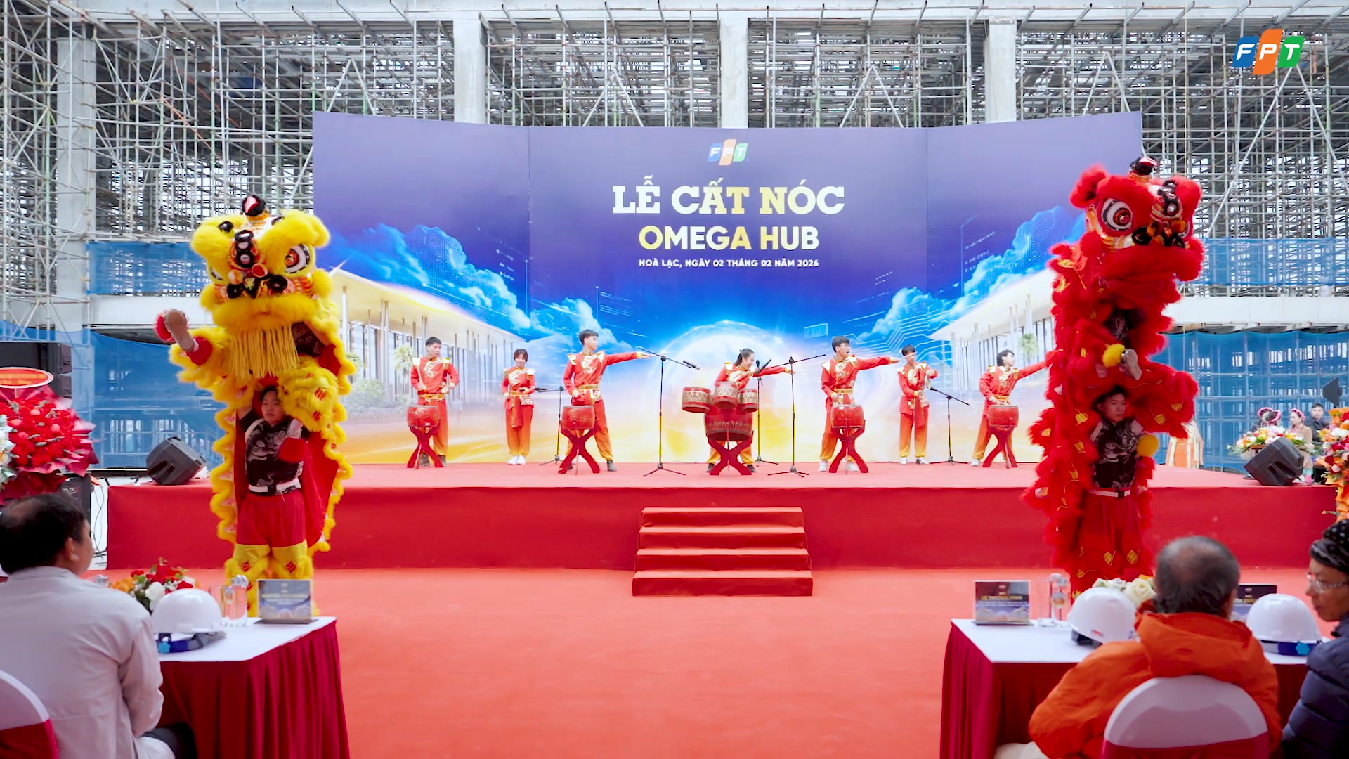 [HIGHLIGHT] NHỮNG HÌNH ẢNH ẤN TƯỢNG TẠI LỄ CẤT NÓC NHÀ ĐA NĂNG OMEGA ...