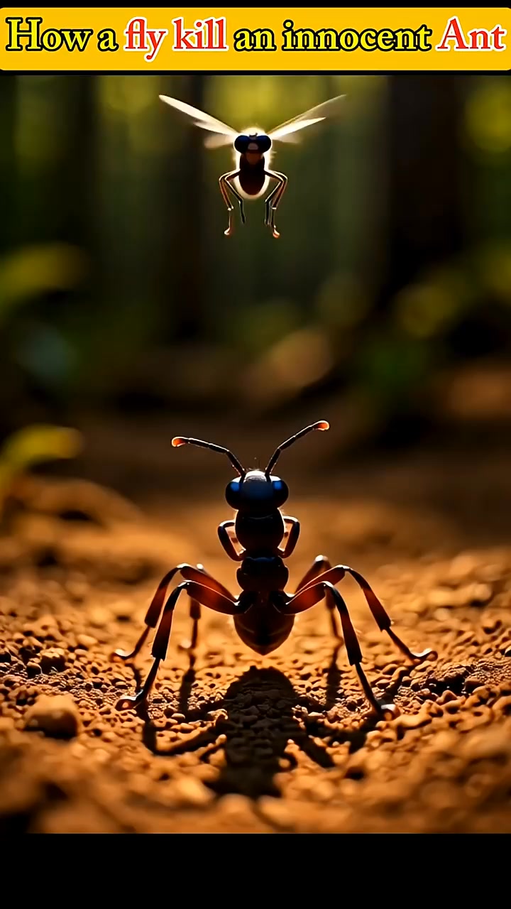 How Flies Kill Ants 😱 | Shocking Insect FactsDid you know some flies ...