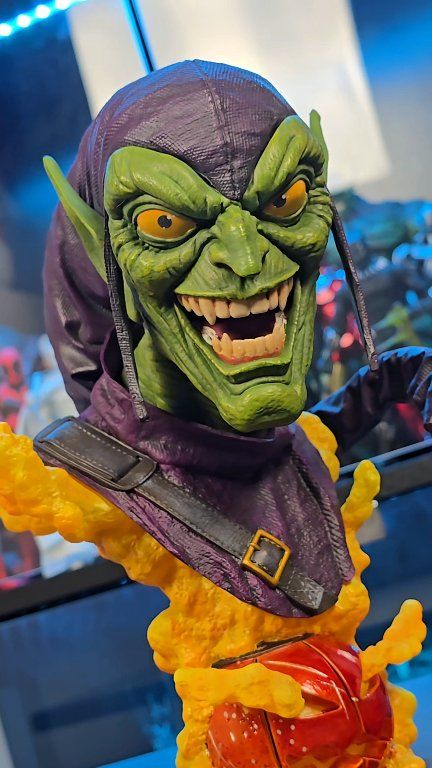 Green Goblin バスト フィギュア Unboxing Green Goblin Bust #GreenGoblin #Bust #Marvel