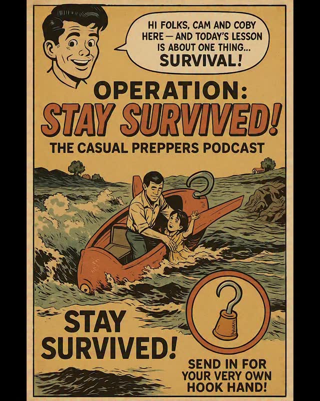 Buckle up, Junior Preppers! 🌪️ When the world goes haywire, the boys ...