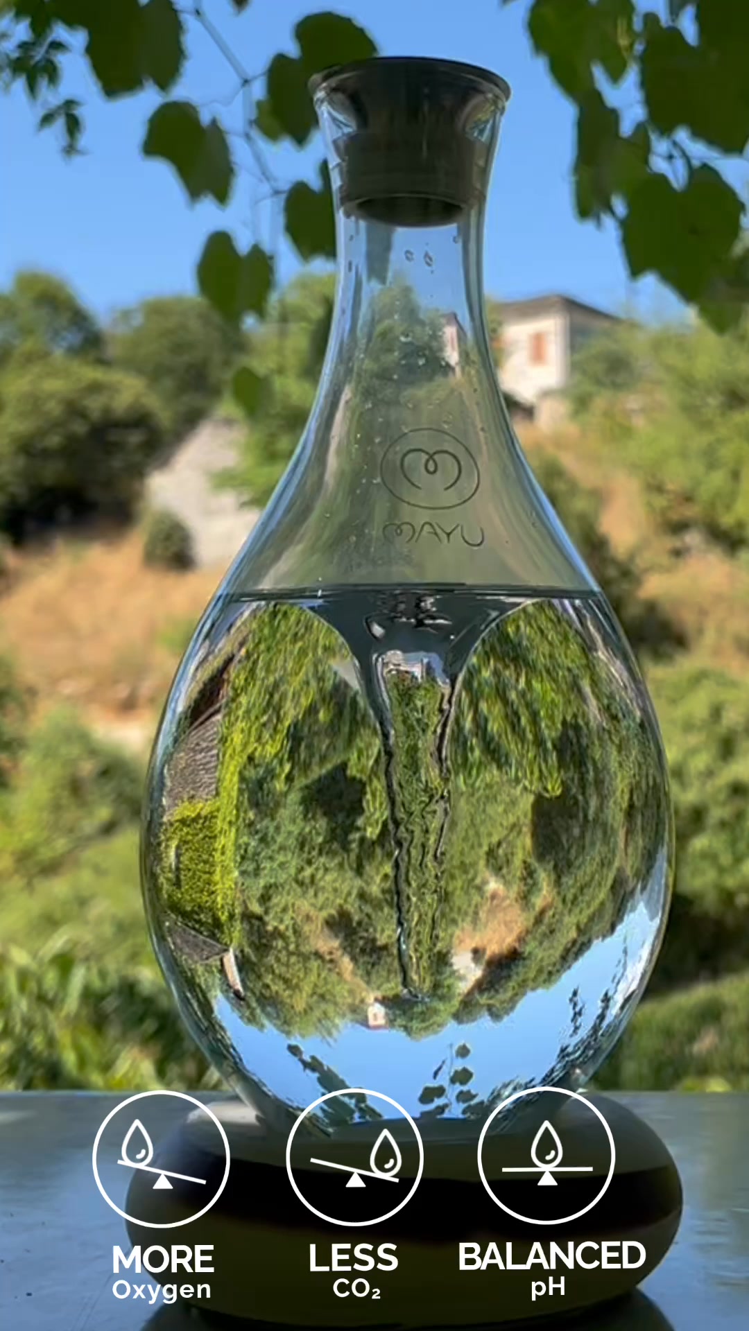 Purifying your water is only the first step. MAYU brings water back to ...