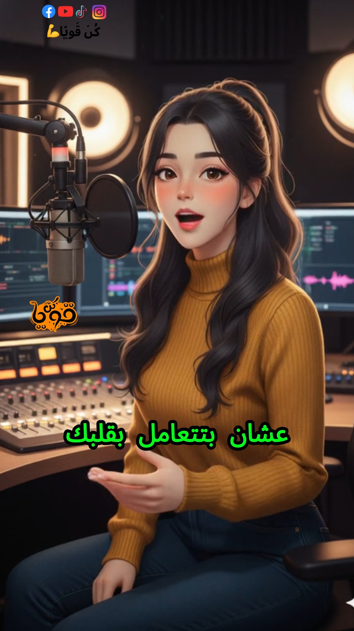 تتبروز ️قلبك هوه اللى جايبلك المشاكل #الحمدلله #الفراق #بحبك #خواطر # ...