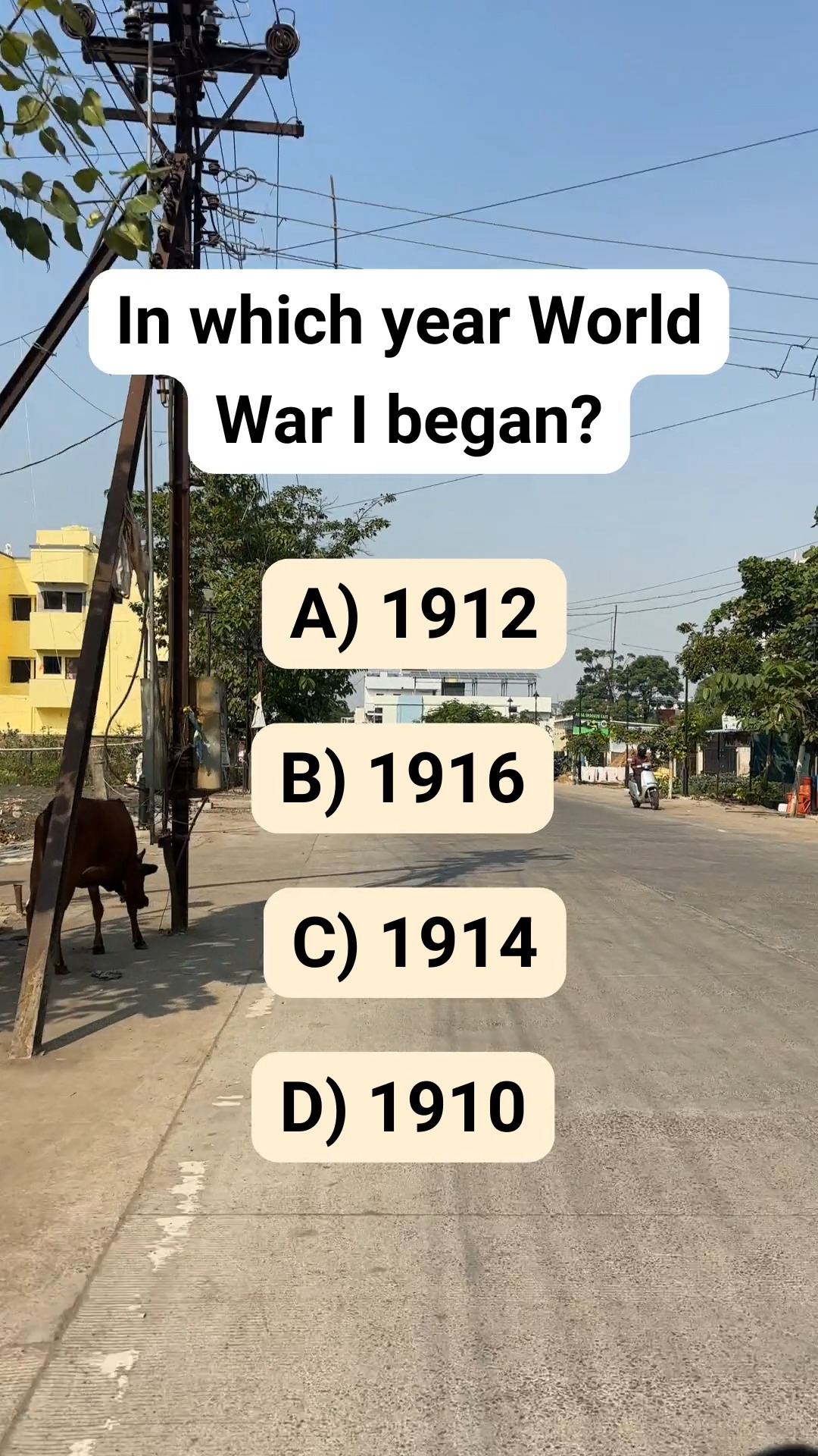 In which year World War I began?🤨 #riddles | Brainy Riddles | Facebook
