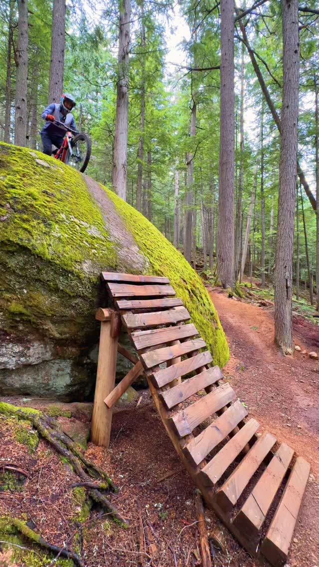 Yeww! . I’ve been looking forward to riding this classic feature for a ...