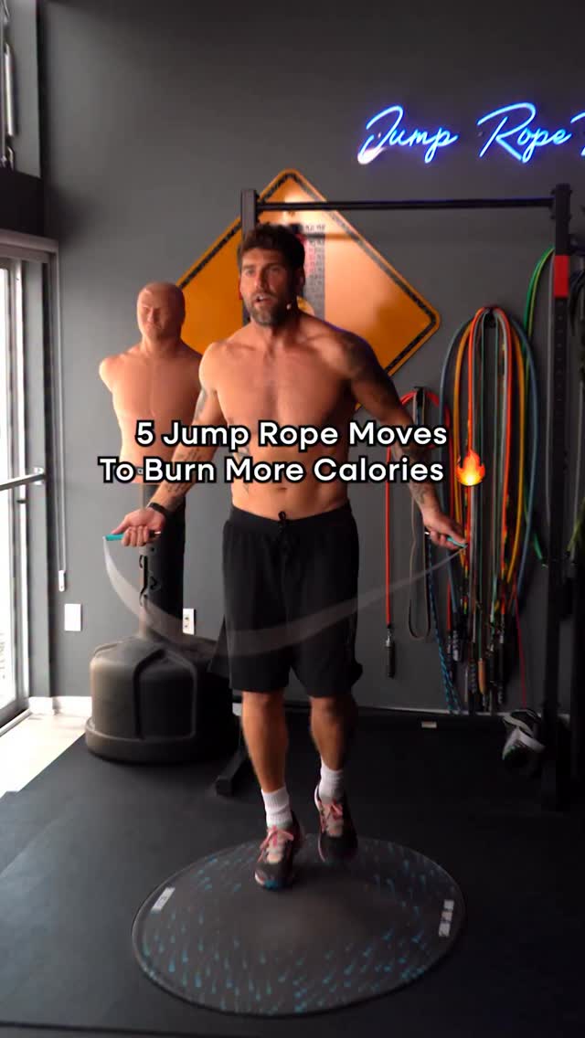 5 jump rope moves to burn more calories🔥 | Jump Rope Dudes | Facebook