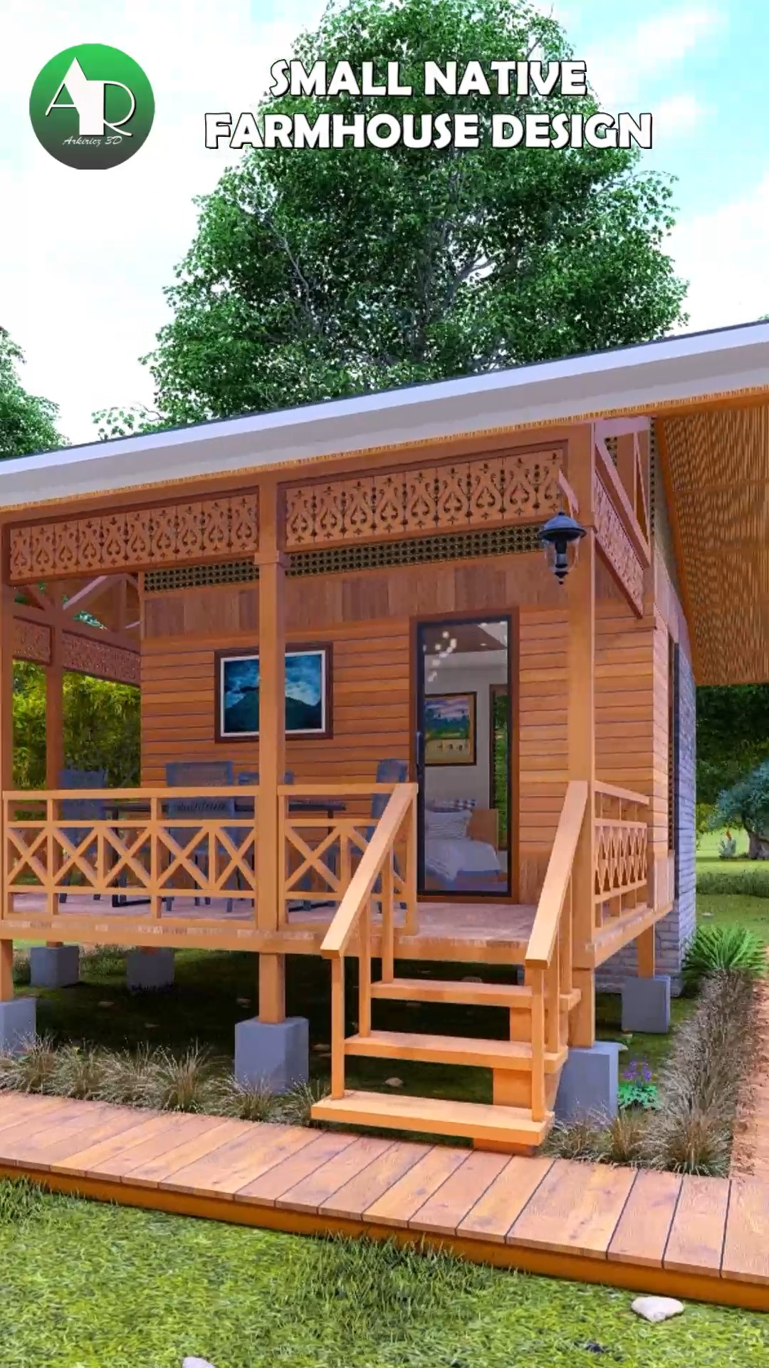Tropical Native House Design🏠💚💚💚 #fblifestyle | Arkiricz 3D 2.0 | Facebook