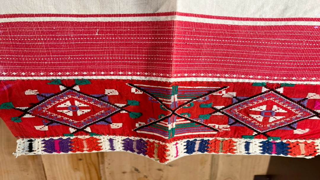 Seto embroidery is very beautiful but also very intricate. At Värska ...