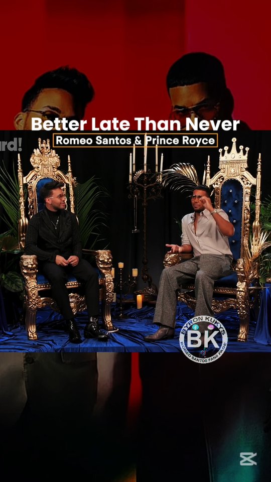 Better Late Than Never - Romeo Santos & Prince Royce #romeosantos # ...