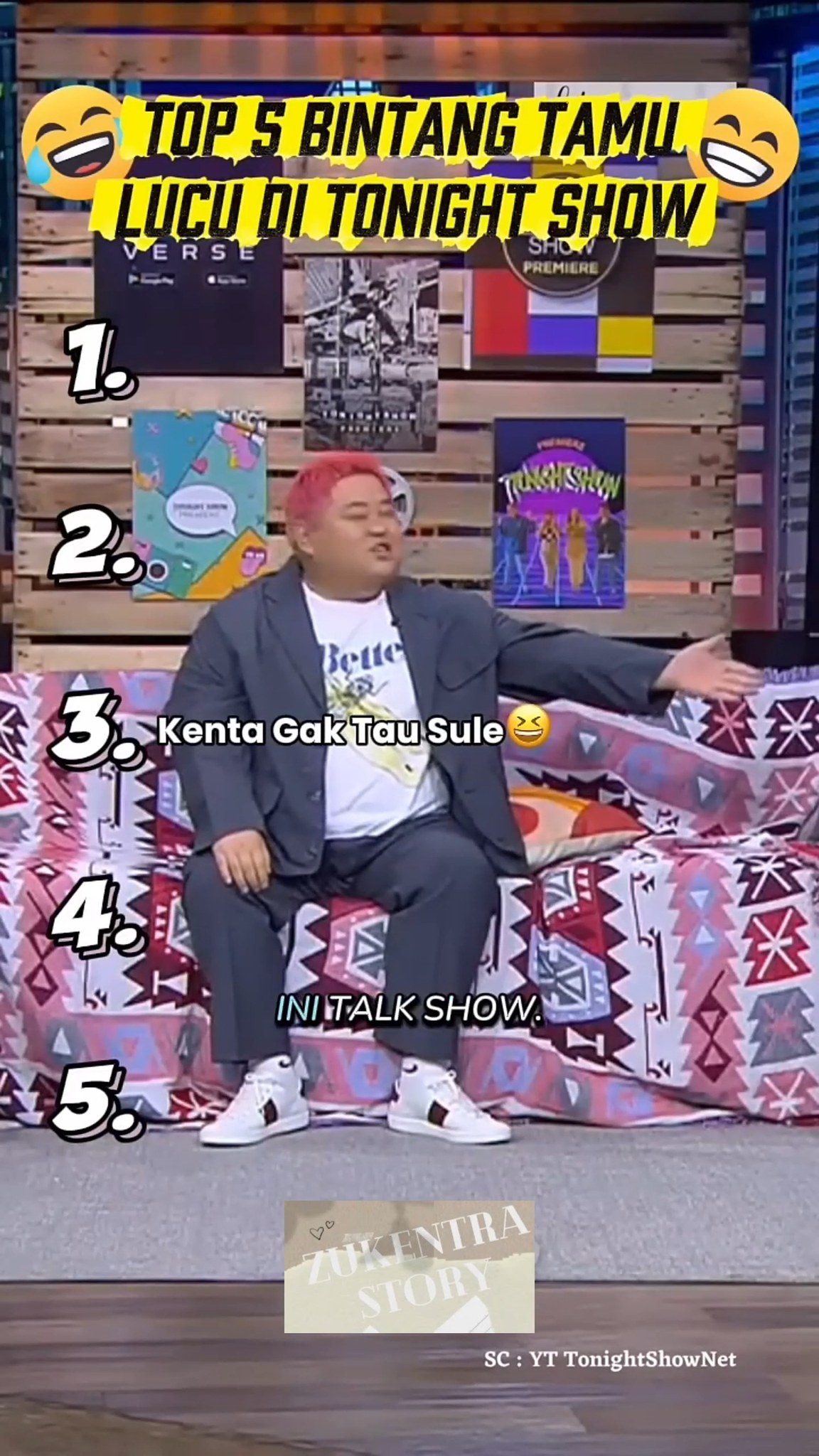  Top 5 bintang tamu tonight show # Motiv 