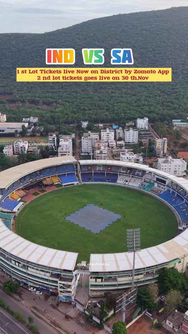 IND 🇮🇳 vs SA 🇿🇦 ODI 1 st Lot Tickets live Now (Today) on District by ...