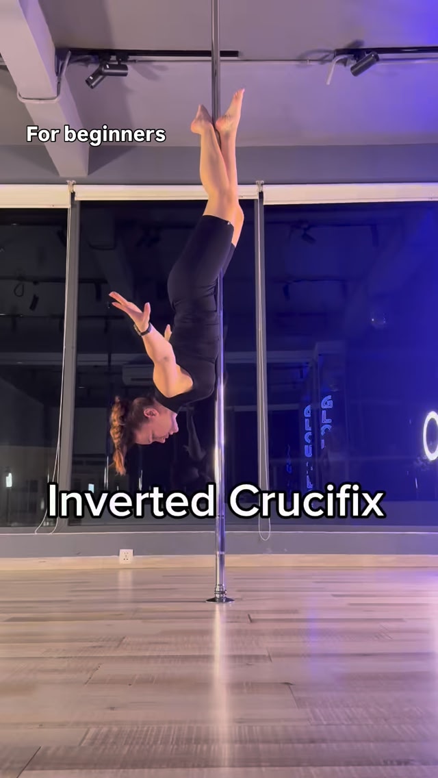 Your first step for inverted crucifix 💪 | Ekaterina Veys | Facebook
