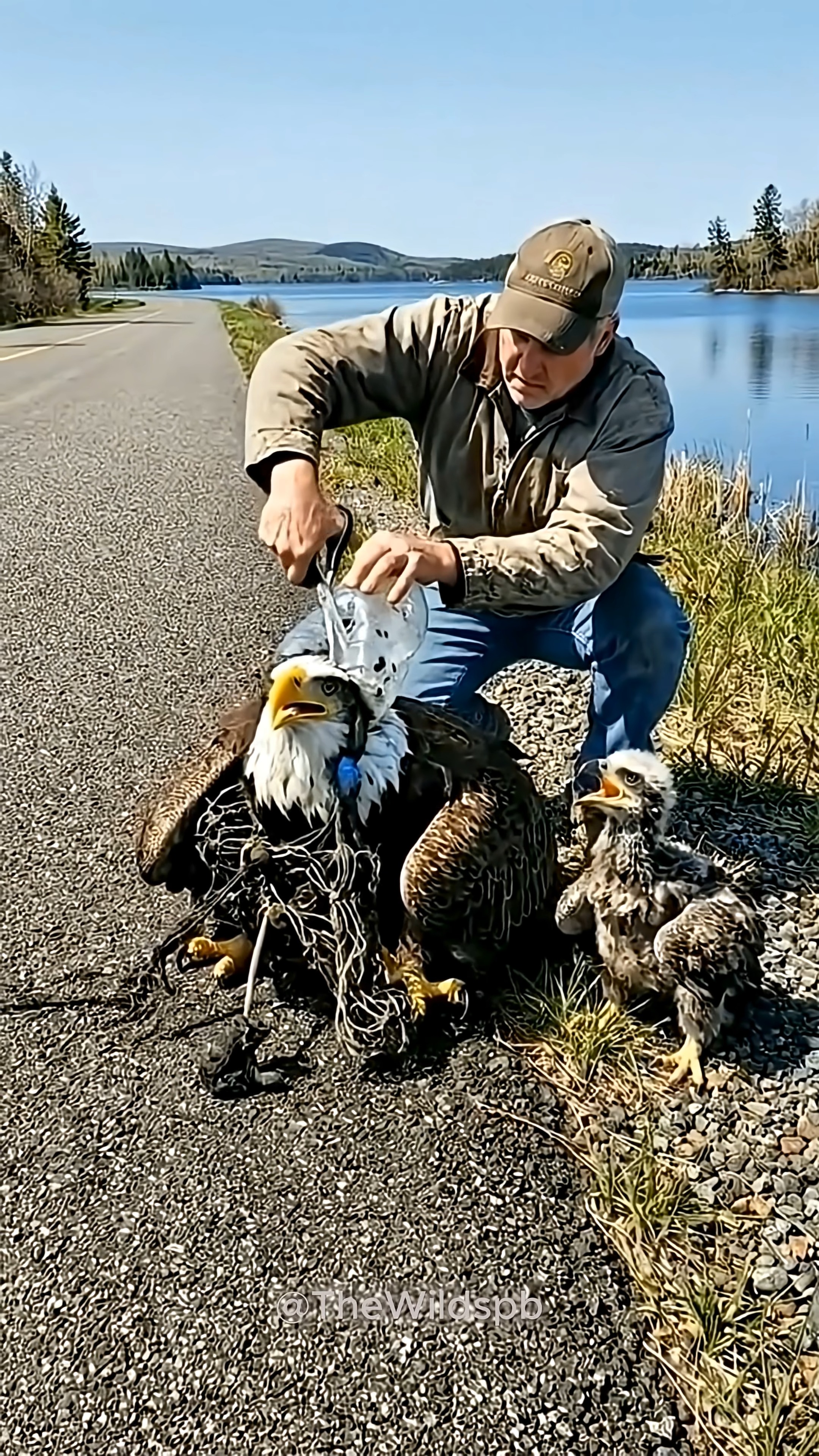 bald eagle fishing net CLAW Classic Bamboo Trout Original Eagle Claw Folding Nets are constructed from light weight Bald Eagle fishing by Aaron