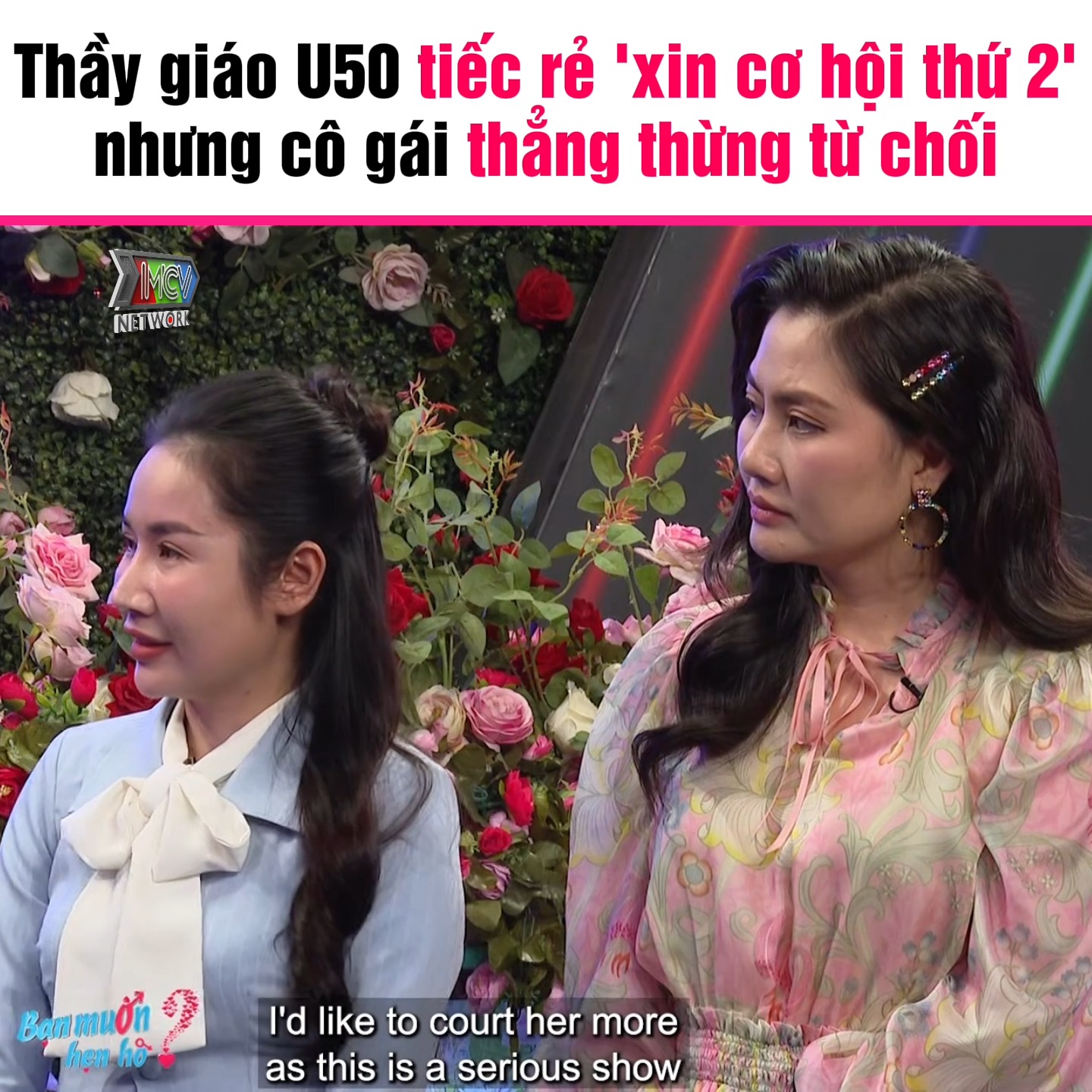 Haizz ---------- 👉🏻 Chương trình Bạn Muốn Hẹn Hò thuộc bản quyền của ...