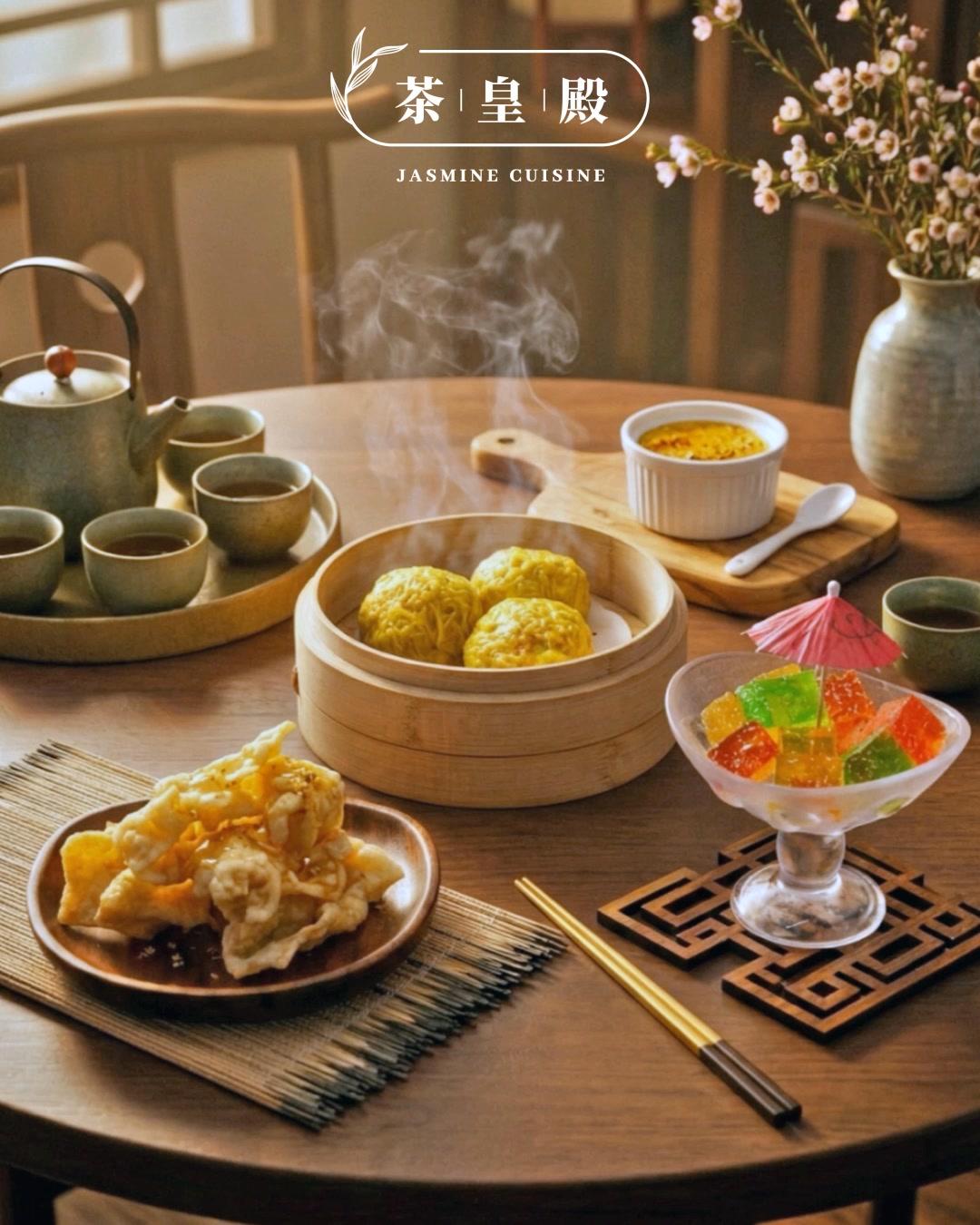 茶皇殿 - 【還記得小時候茶樓的那份滋味嗎 ?】 糯米包的香糯、雨傘啫喱的趣味、蓮蓉西米焗布甸的焦香滑嫩等…... | Facebook