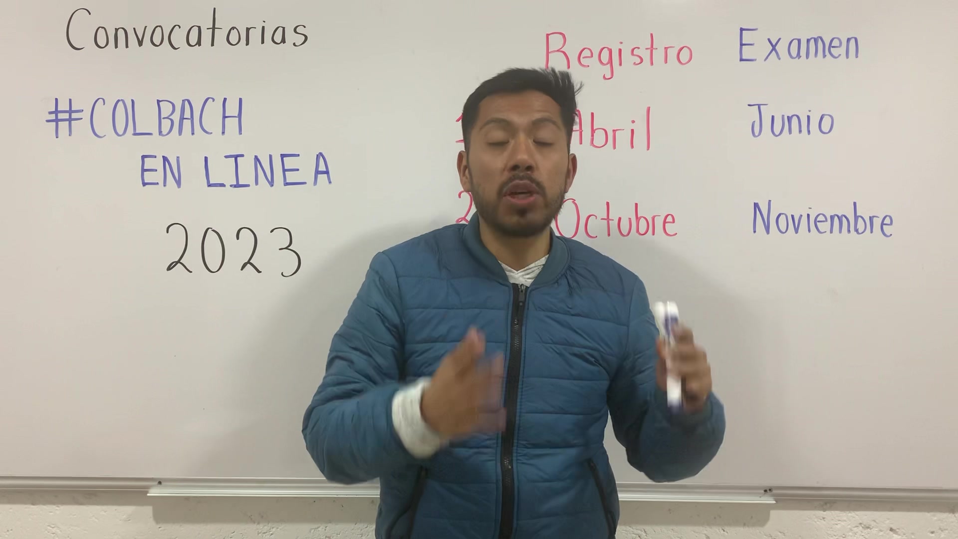 Cuales son las fechas de la convocatoria del #EXAMEN #COLBACH en #LINEA ...