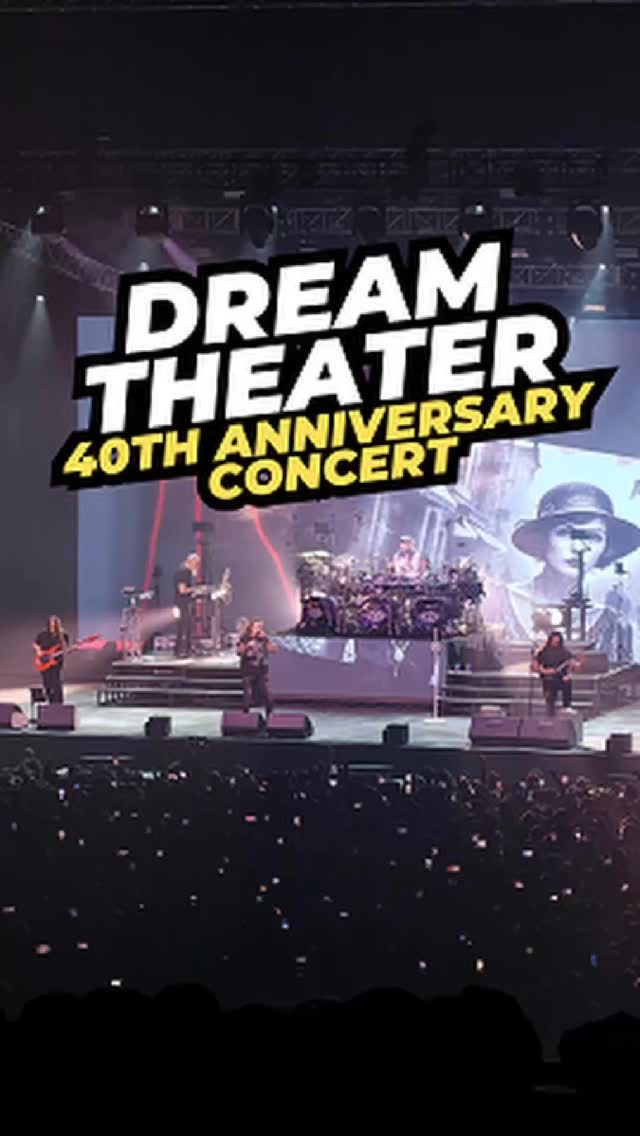 Dream Theater 40th anniversary tour artwork