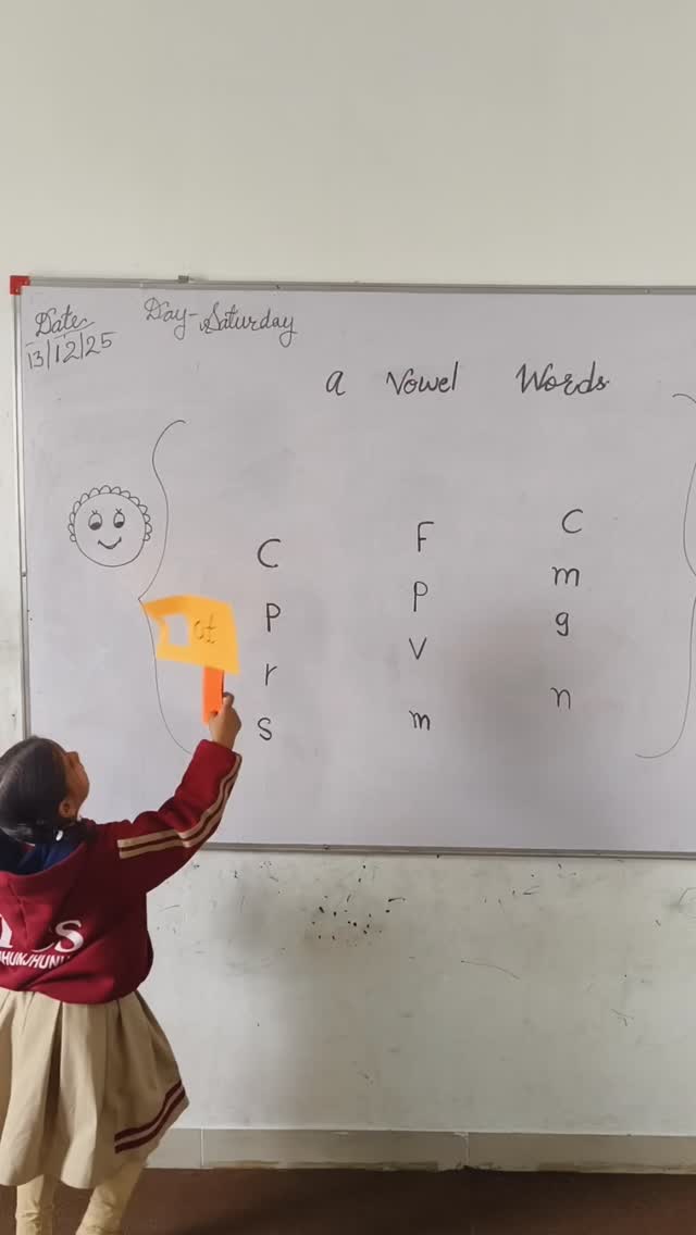UKG stars shining bright Our little learners confidently spoke sound ...
