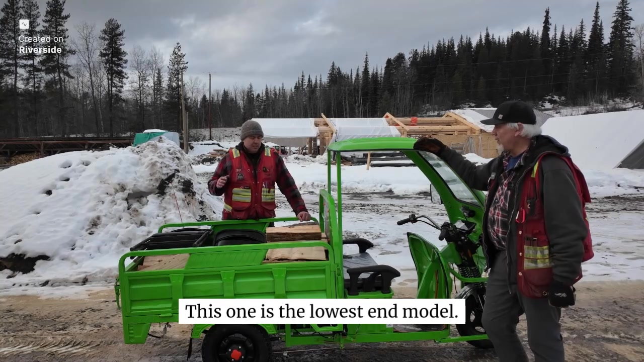 Check out our newest, wildest electric farm vehicle! This 3-wheel ...