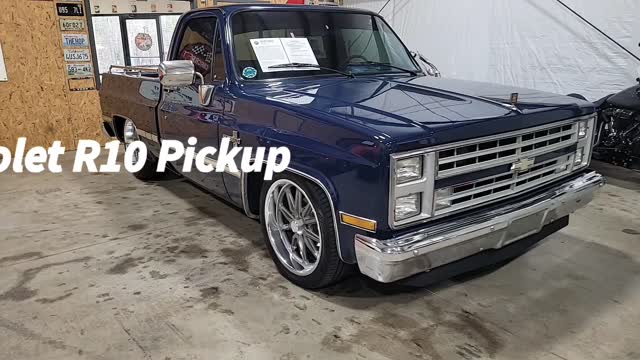 For Sale: 1987 Chevrolet R10 Pickup! Cleaned up, lowered right & ready ...