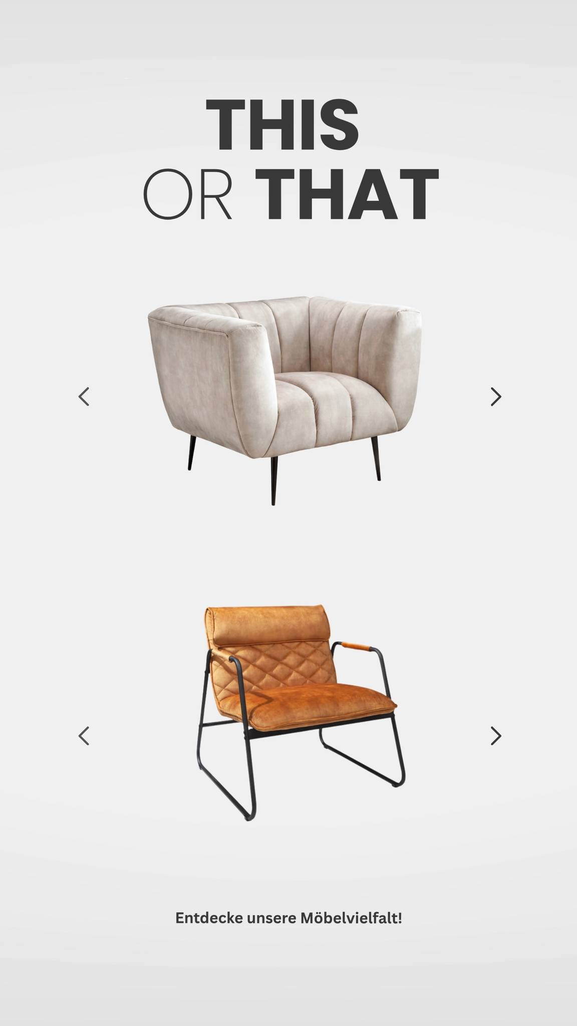 THIS or THAT?, Du liebst es, Dein Zuhause neu zu gestalten und die aktuellsten Interior-Styles in Deine Einrichtung zu integrieren? Dann entdeckst Du bei uns garantiert Dein nächstes