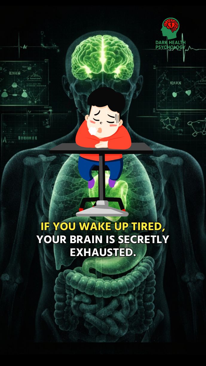 If you wake up tired, your brain is secretly exhausted. 😴 | Dark Health ...