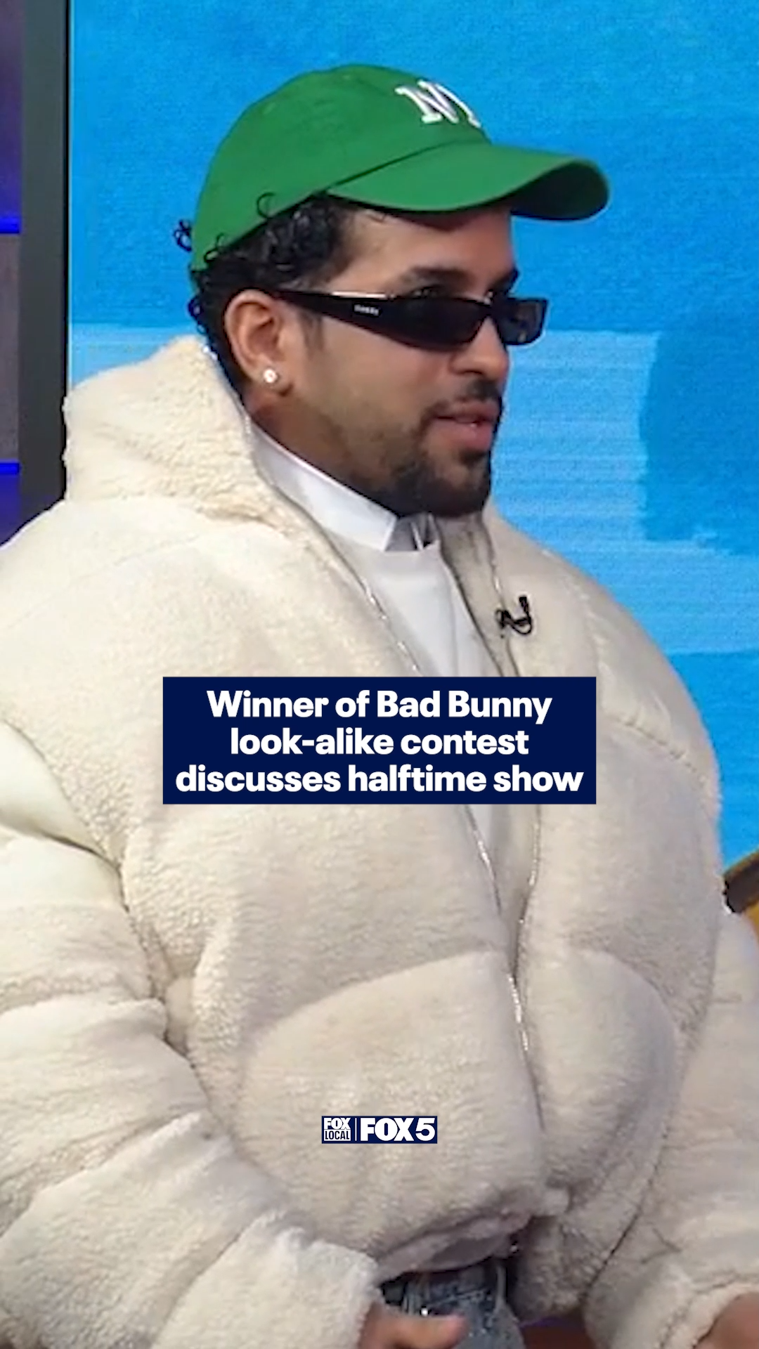 Tarek Fouda won Washington D.C.'s Bad Bunny look-alike contest over the ...
