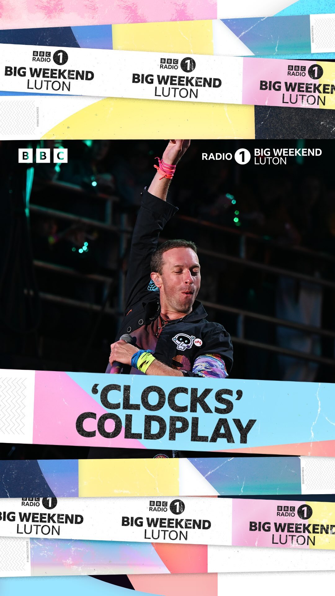 stop the clocks so we can keep listening 🥹 Coldplay #bigweekend # ...