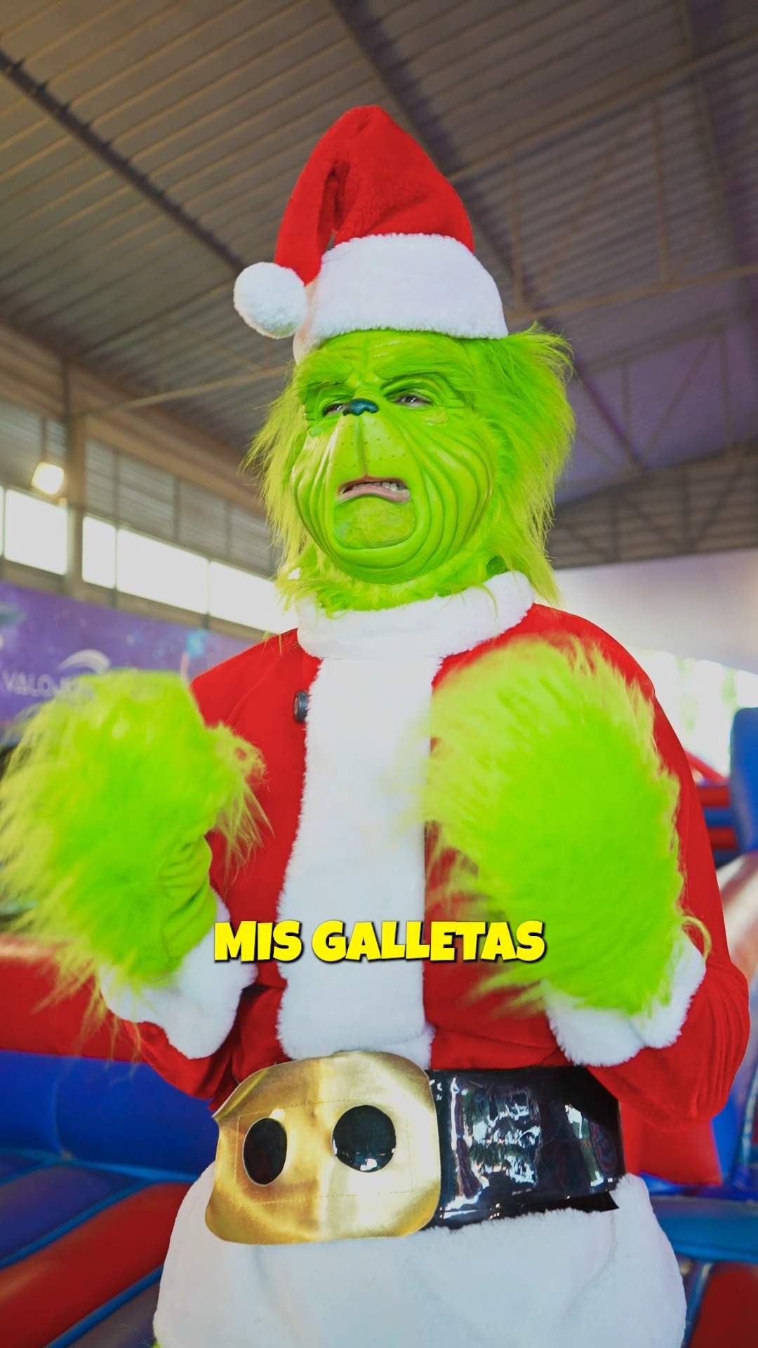 ¡El Grinch volvió a hacer de las suyas en Fun Jungle! 💚 Escondió sus ...
