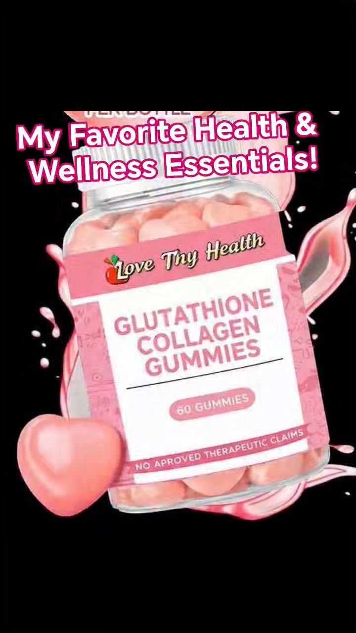 love thy health collagen and glutathione 💚✨ My Favorite & Wellness Essentials! ✨💚, These are some of my favorites that are part of my wellness routine:, ✨ Gummies, 🌿 Health Barley Gummies, 💚 Berberin Mechanisms of oxidative stress Quantity:3-Bottles offers-subscription
