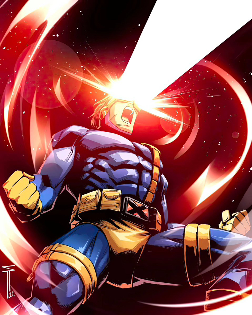 Scott Summers 👁️, known as Cyclops, emits powerful concussive optic ...