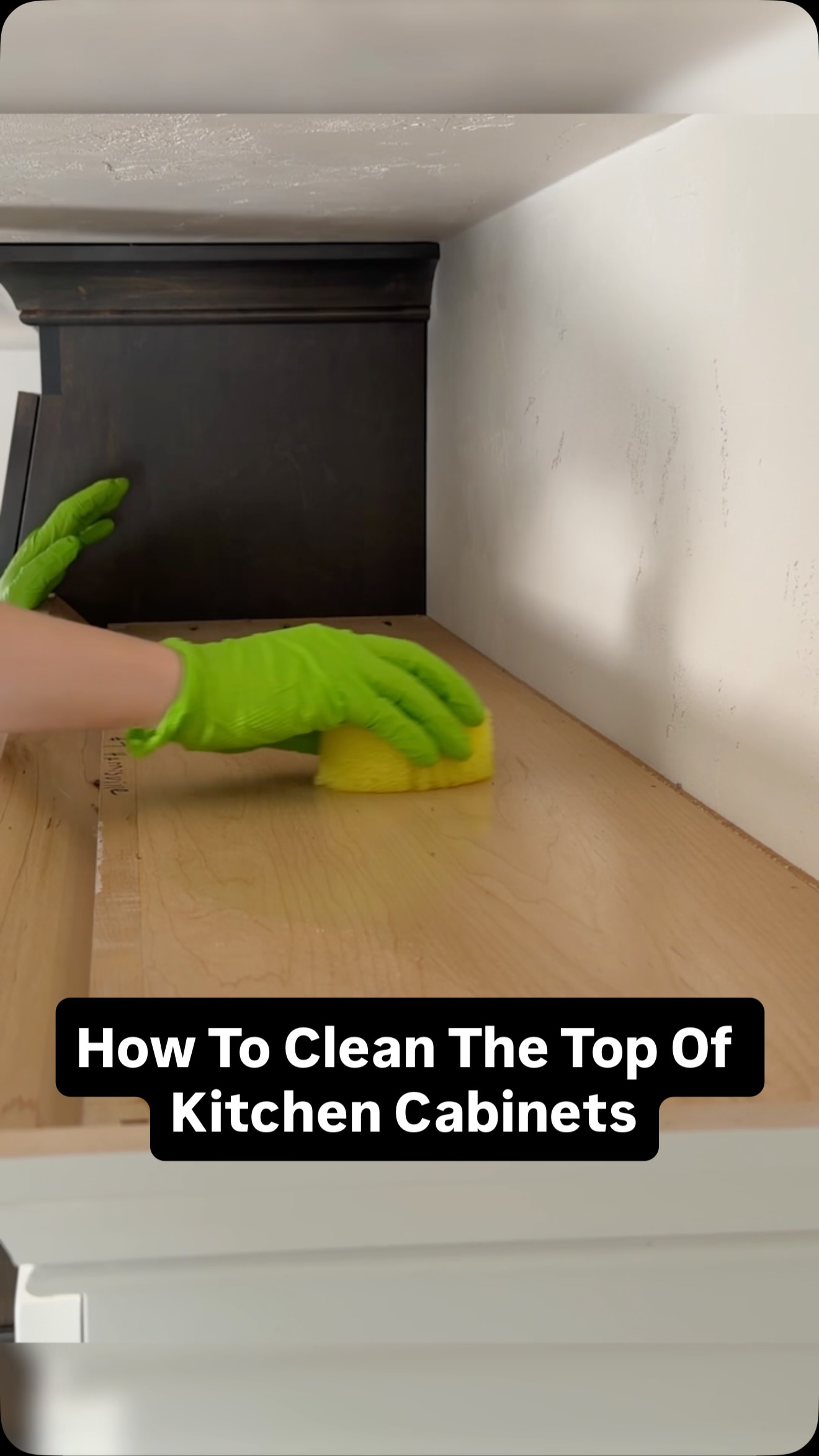 Your kitchen cabinet tops collect more grease and dust than almost ...