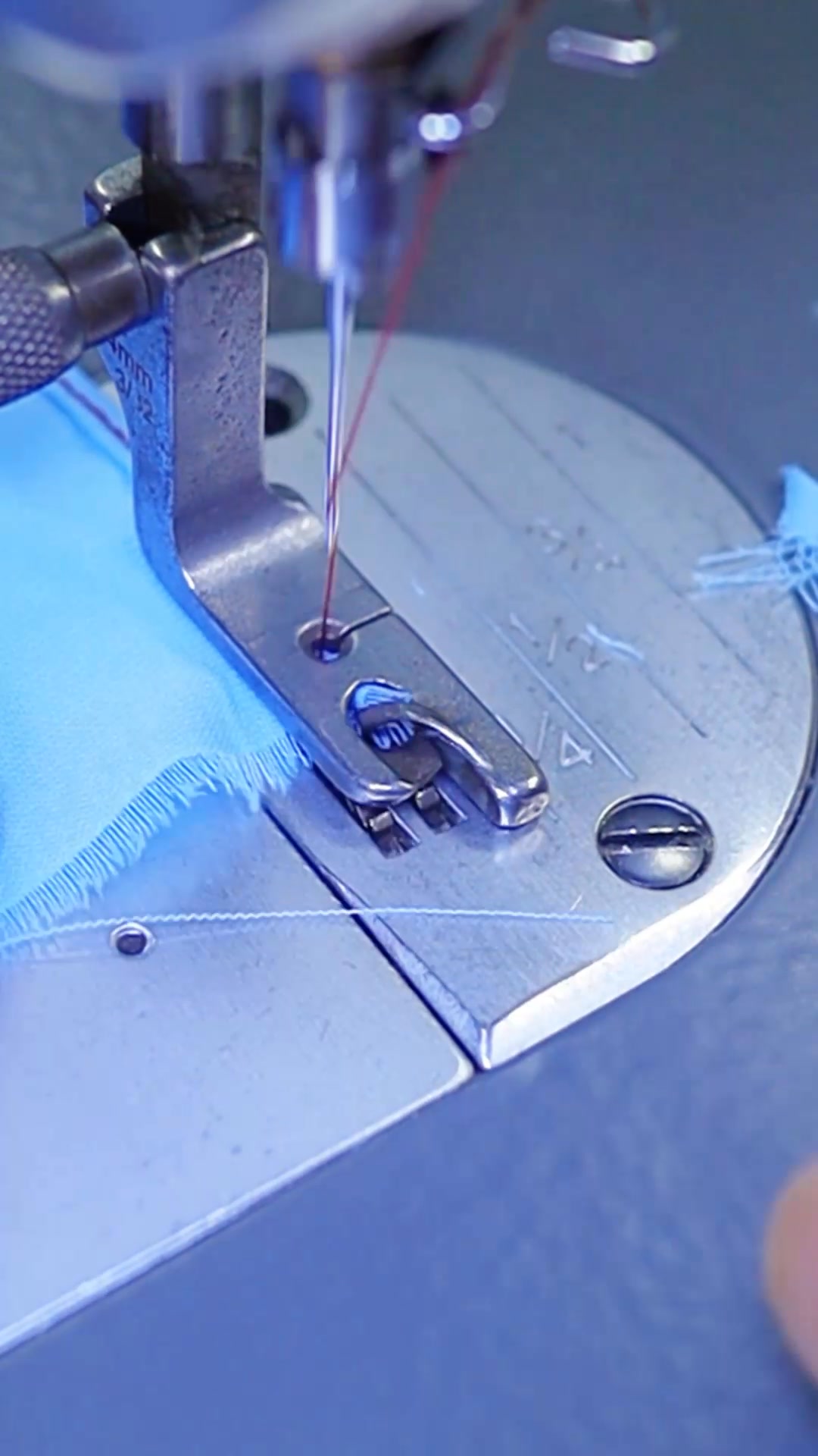 Sewing Clean Rolled Hems Easily. Learn a simple trick to sew clean ...
