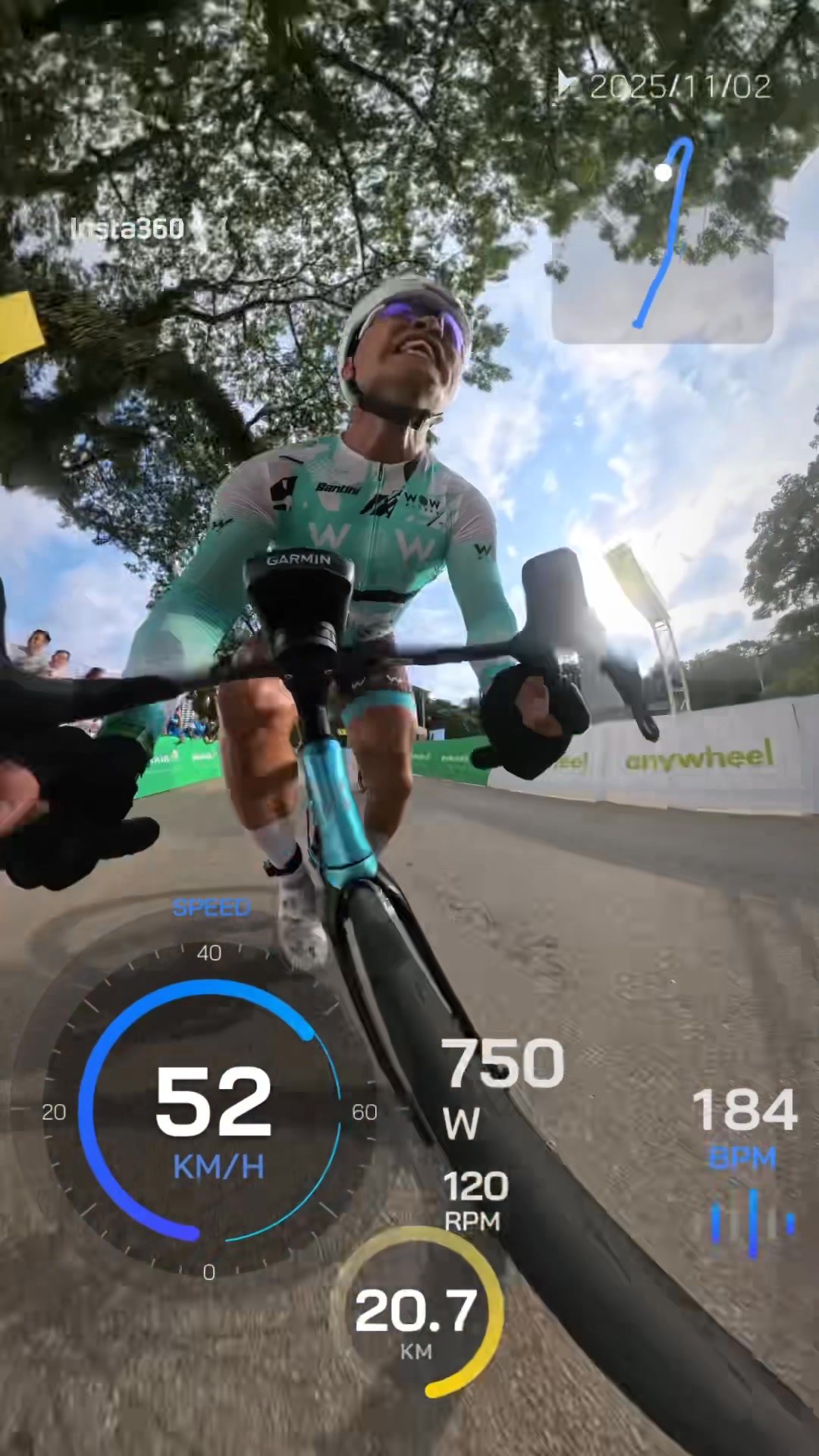 Last 1km of the Tour De France Singapore Criterium 2025 The fourth ...