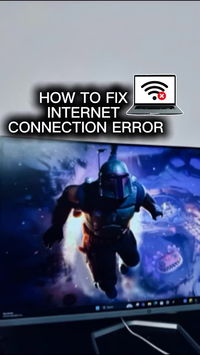 How to fix internet connection error 🛜💻 #computertricks #techtips # ...