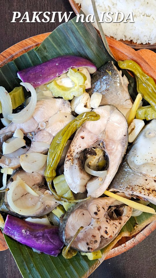 PAKSIW na ISDA or Filipino Fish Stew in Vinegar is a traditional ...